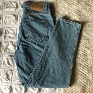 Zara high waisted mom jeans